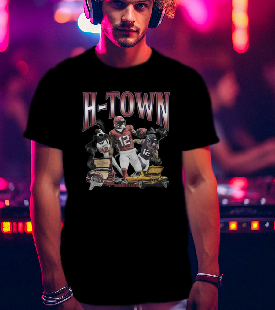 H-Town Houston Texans Nico Collins Tomorrow's Retro T-Shirt