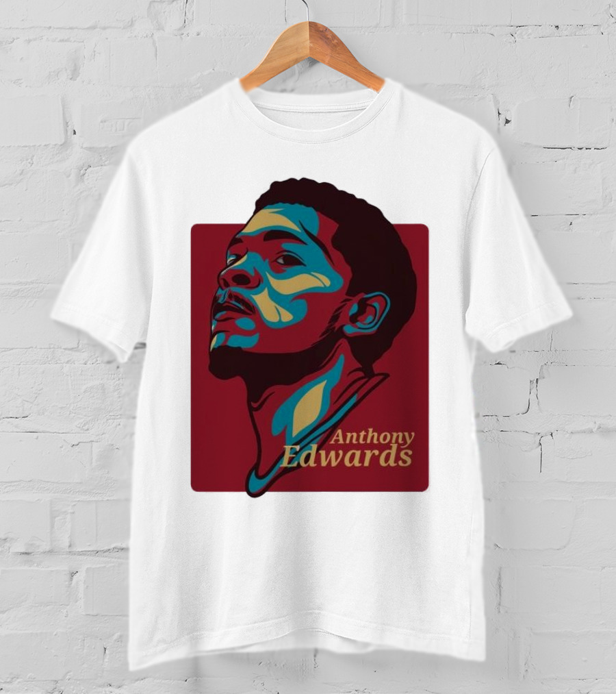 Anthony Edwards NBA Minnesota Timberwolves Basketball Player T-Shirt