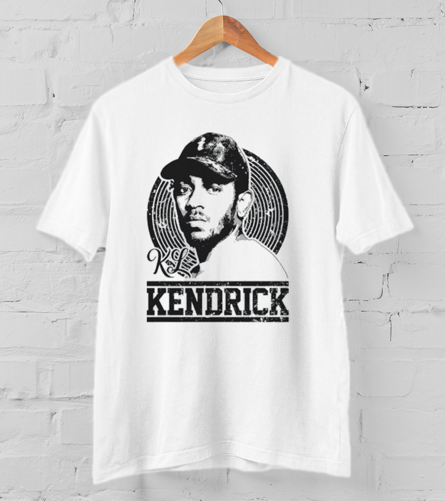Kendrick Lamar Hip Hop Tribute K.L. Iconic Rapper T-Shirt