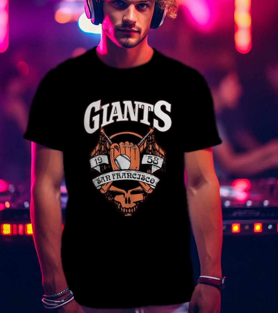 Giants San Francisco 1958 Grateful Dead Homage T-Shirt