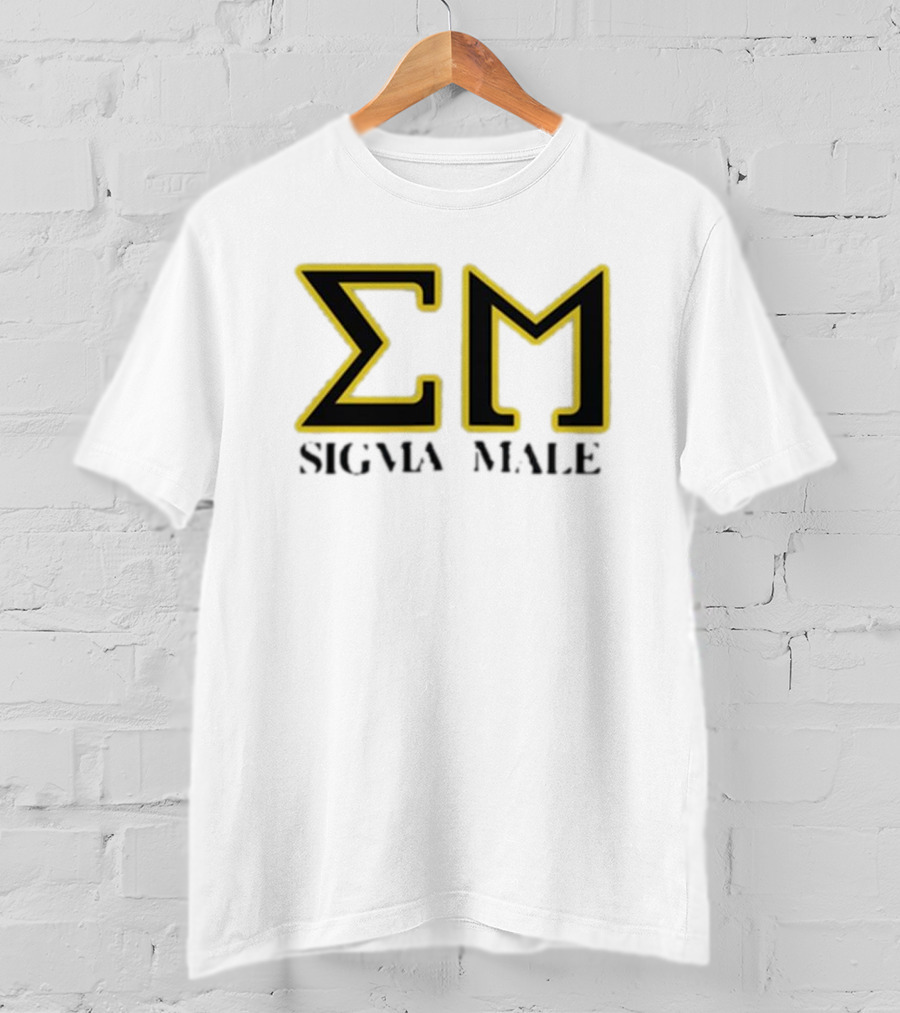 Sigma Male Fraternity Emblem T-Shirt