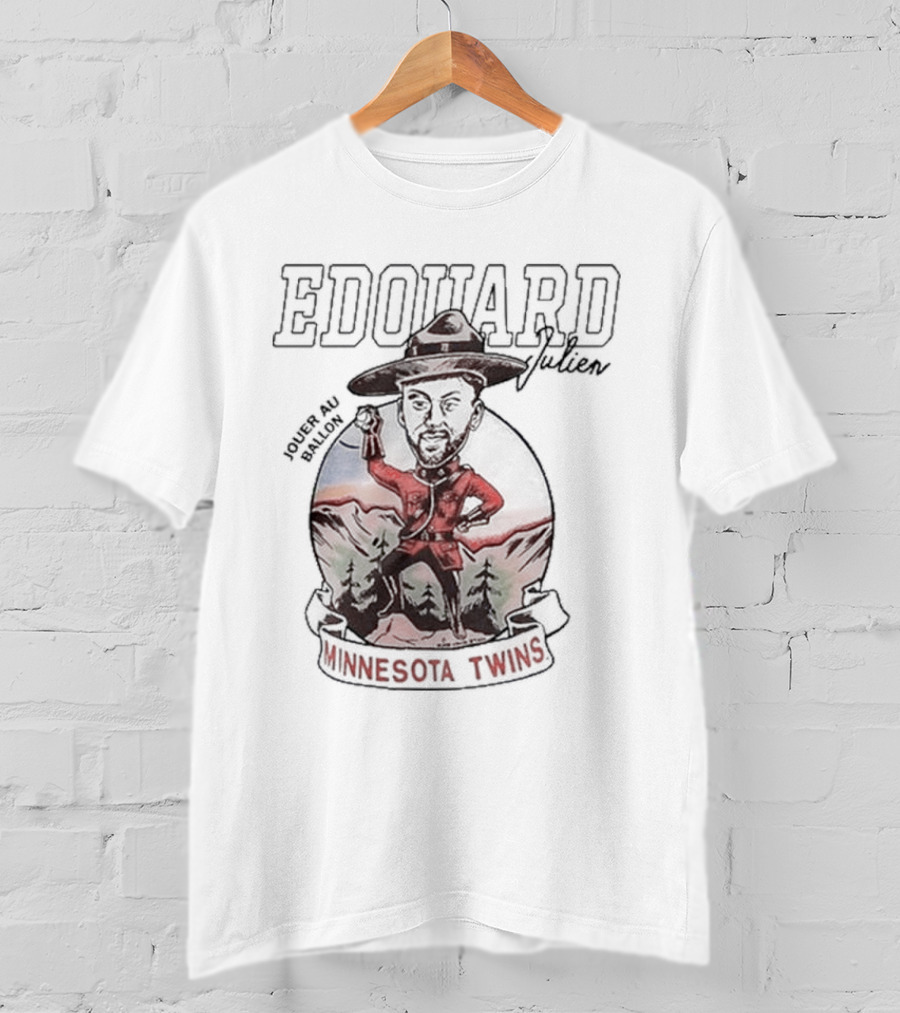 Edouard Julien Jouer Au Ballon Minnesota Twins T-Shirt