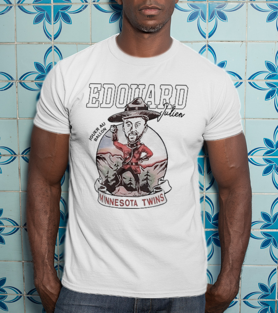 Edouard Julien Jouer Au Ballon Minnesota Twins T-Shirt