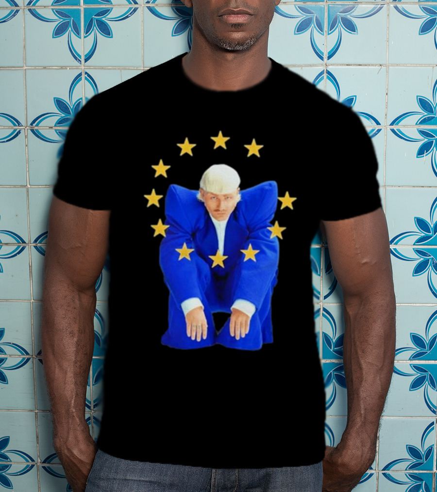 Justice For Joost Klein Blue Suit Stars European Unity T-Shirt