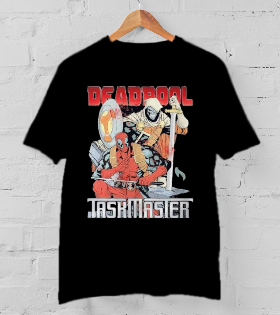 Deadpool Taskmaster Marvel Studio No More Jokes T-Shirt