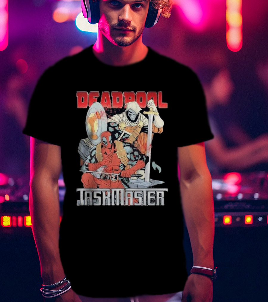 Deadpool Taskmaster Marvel Studio No More Jokes T-Shirt