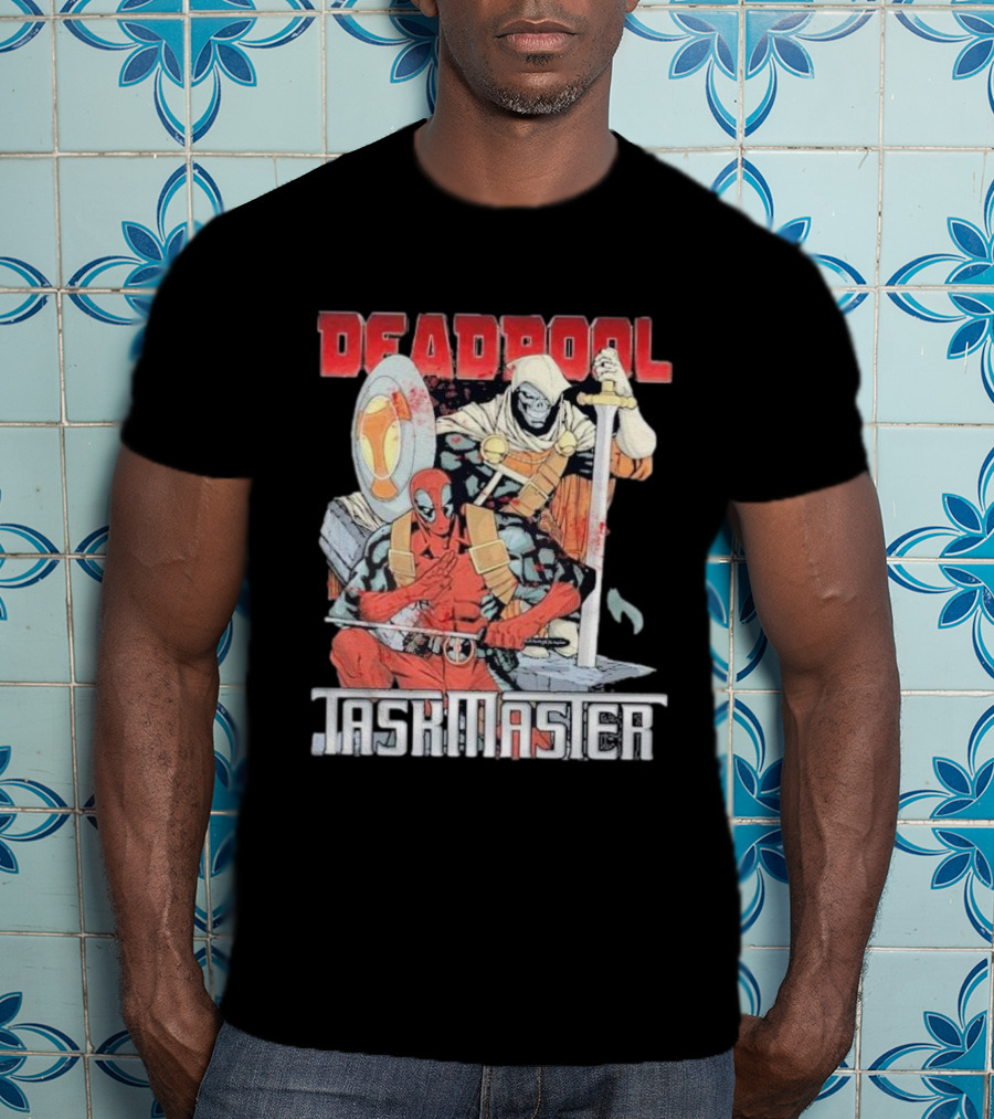Deadpool Taskmaster Marvel Studio No More Jokes T-Shirt