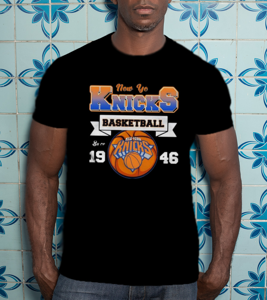 New York Knicks Basketball Since 1946 NBA T-Shirt