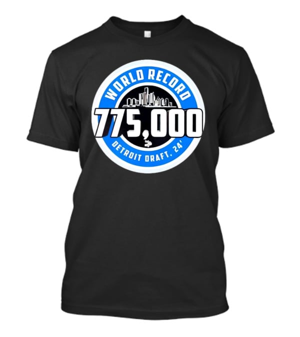 World Record 775000 Detroit Draft 24' T-Shirt