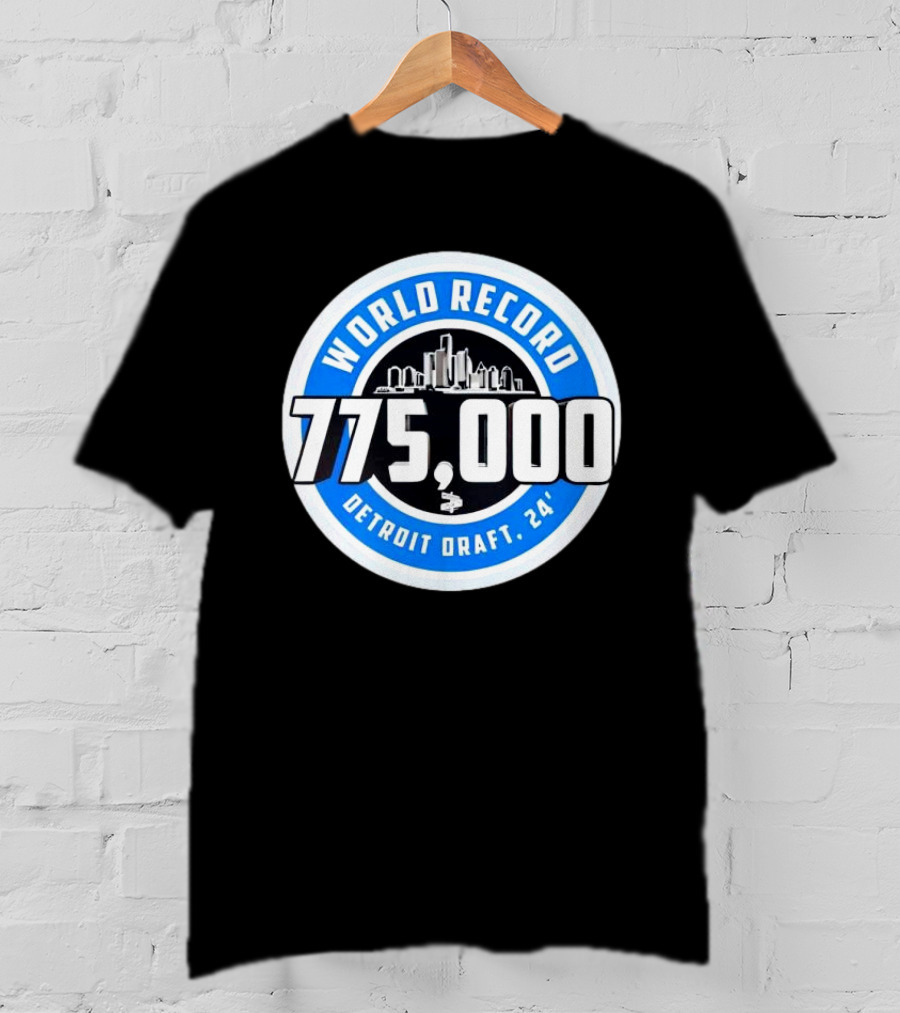 World Record 775000 Detroit Draft 24' T-Shirt