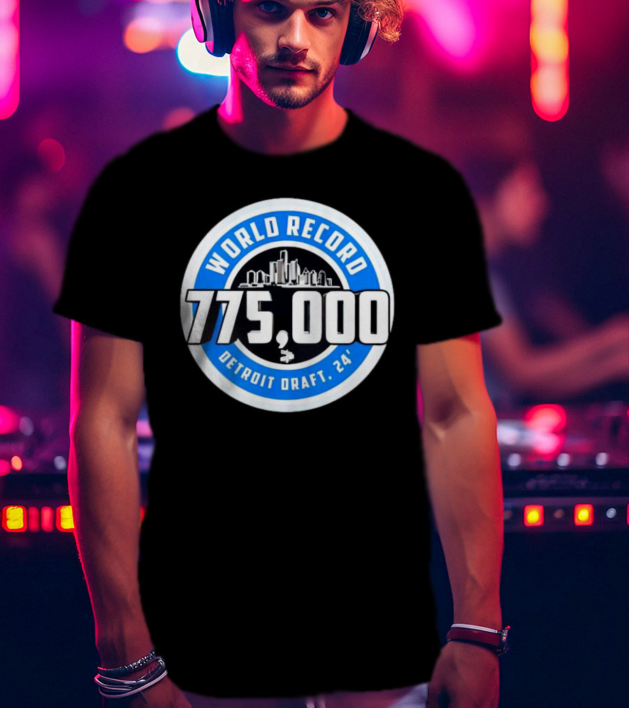 World Record 775000 Detroit Draft 24' T-Shirt