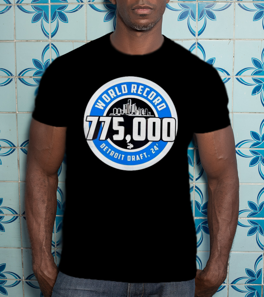 World Record 775000 Detroit Draft 24' T-Shirt