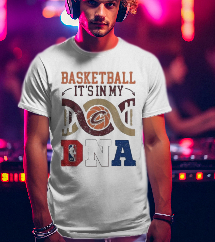 Cleveland Cavaliers Basketball It’s In My DNA NBA T-Shirt