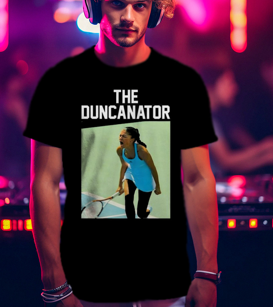 The Duncanator Challengers Zendaya Tashi Duncan Tennis Court Victory T-Shirt