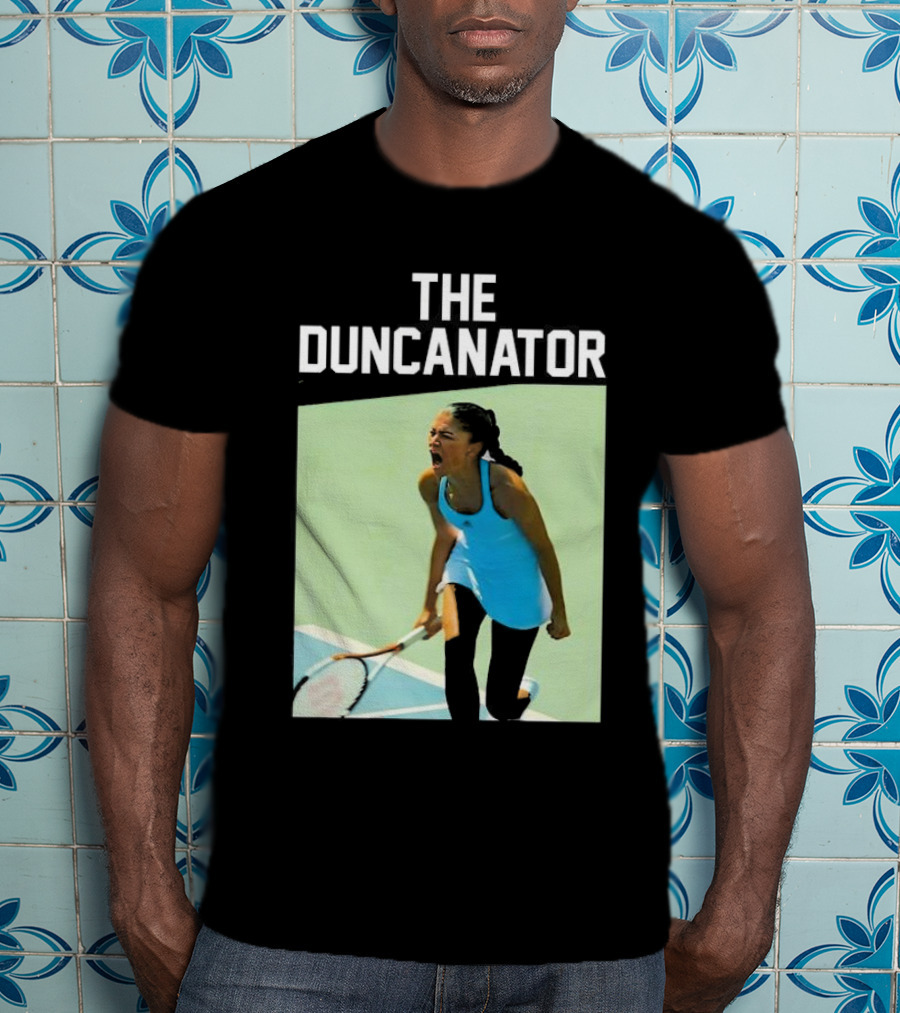 The Duncanator Challengers Zendaya Tashi Duncan Tennis Court Victory T-Shirt