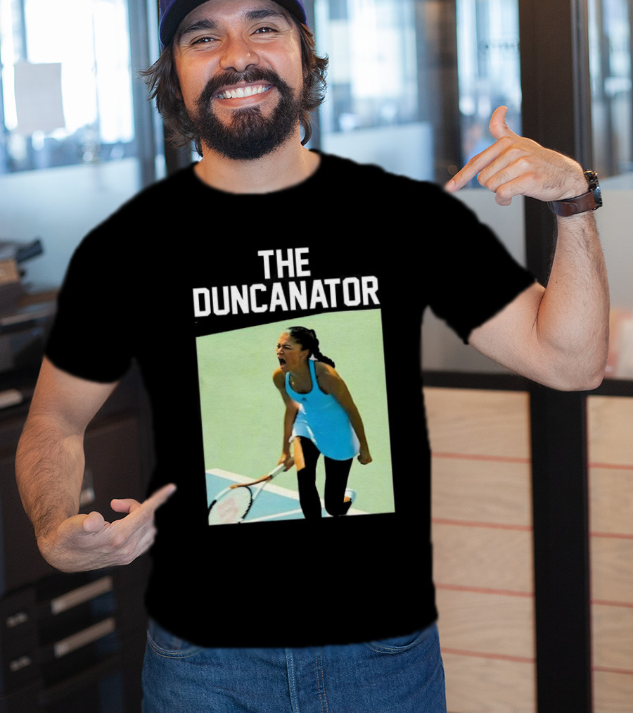 The Duncanator Challengers Zendaya Tashi Duncan Tennis Court Victory T-Shirt