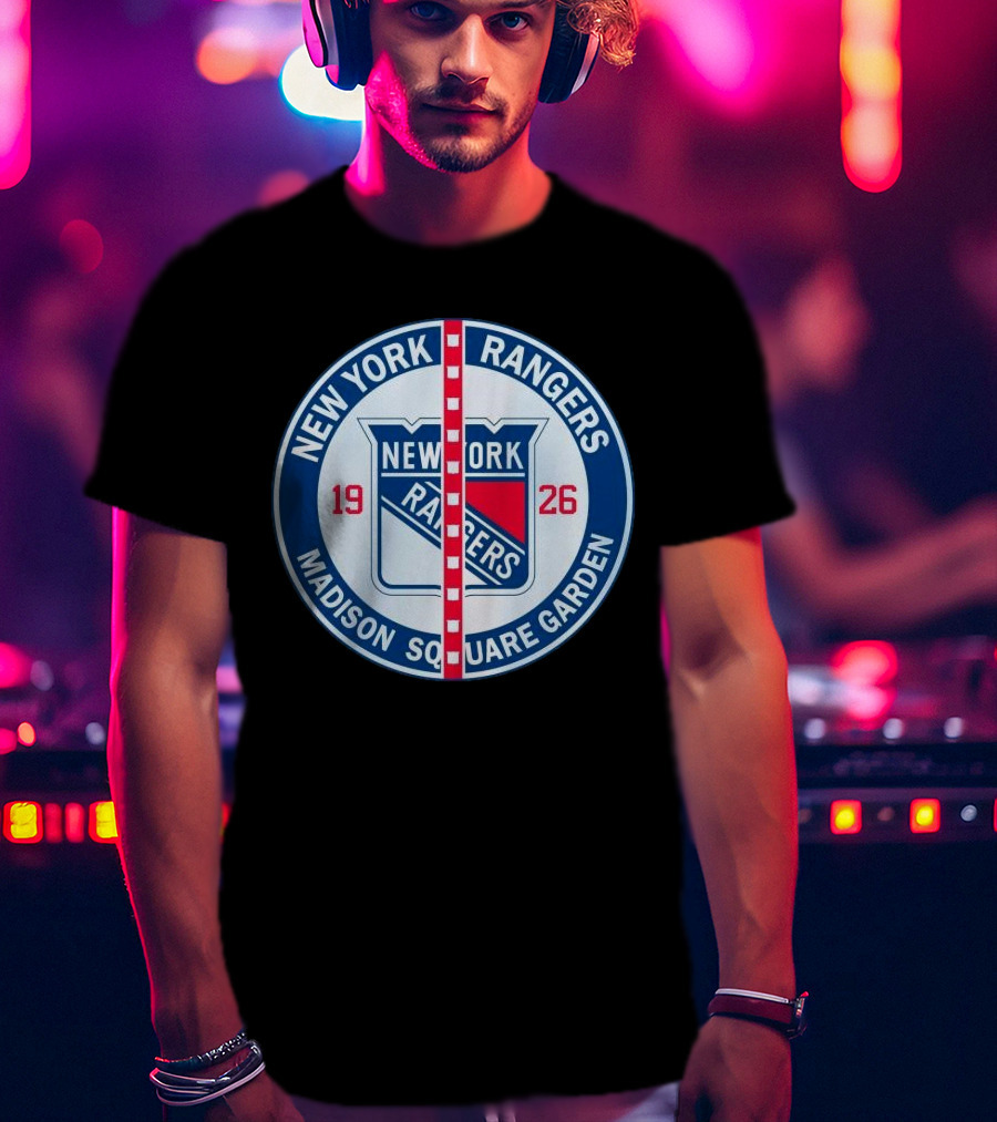 New York Rangers 1926 Madison Square Garden T-Shirt