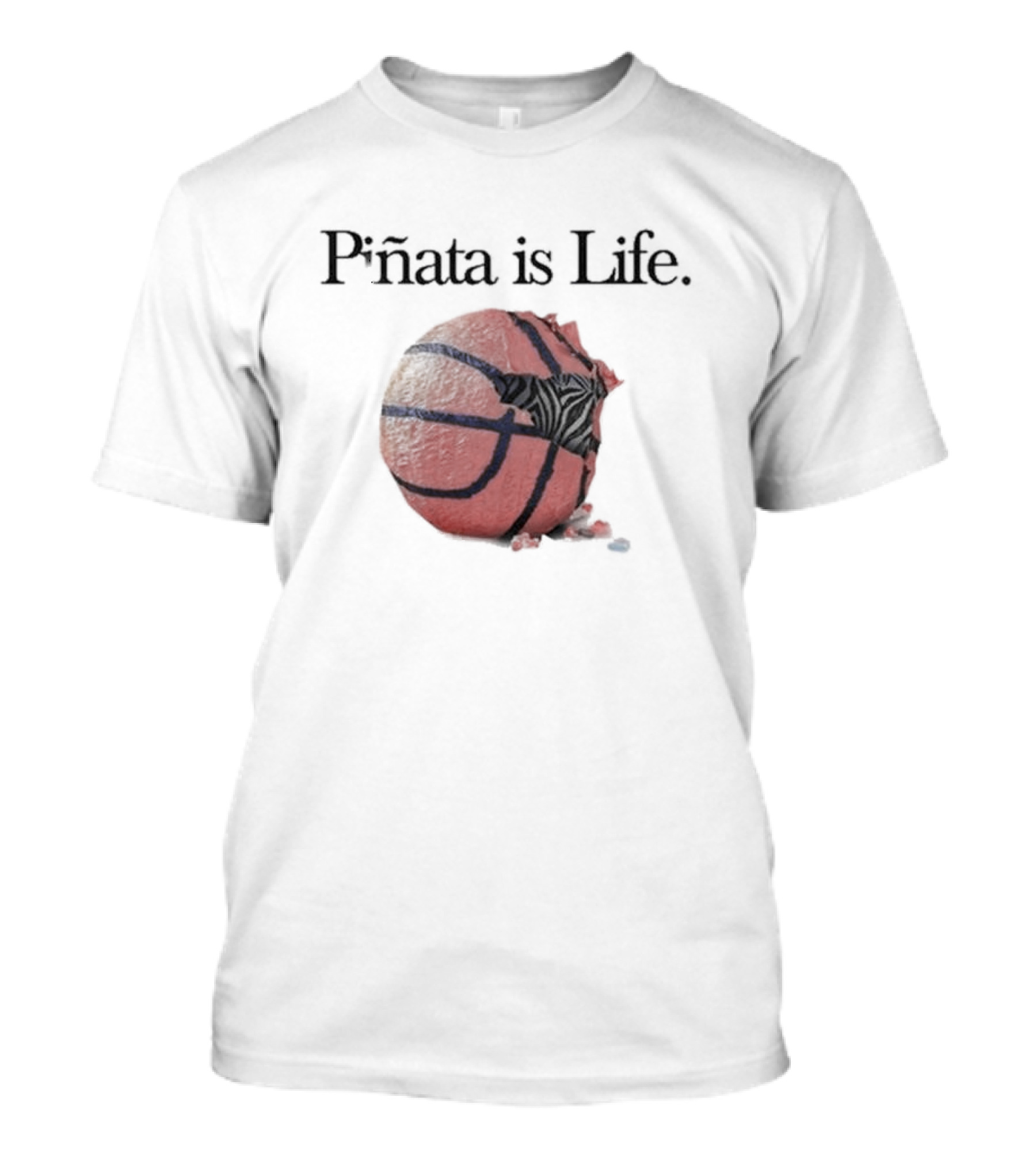 Piñata Is Life Freddie Gibbs And Madlib Basketball Piñata T-Shirt