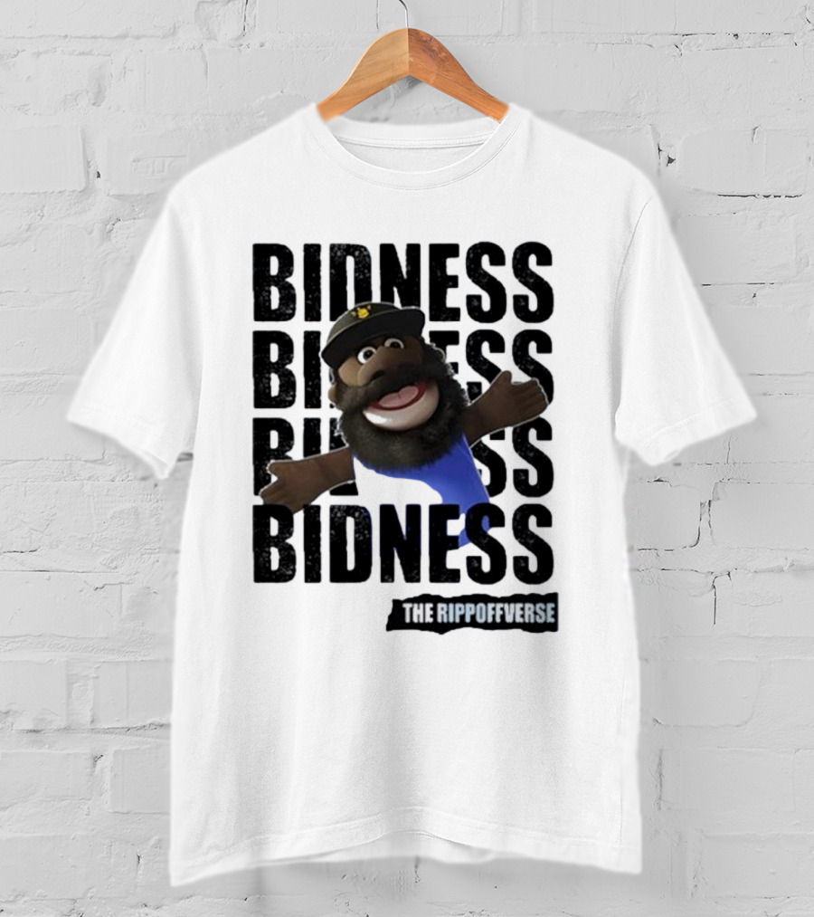 Bidness Rippaverse Character Themed Collectible T-Shirt