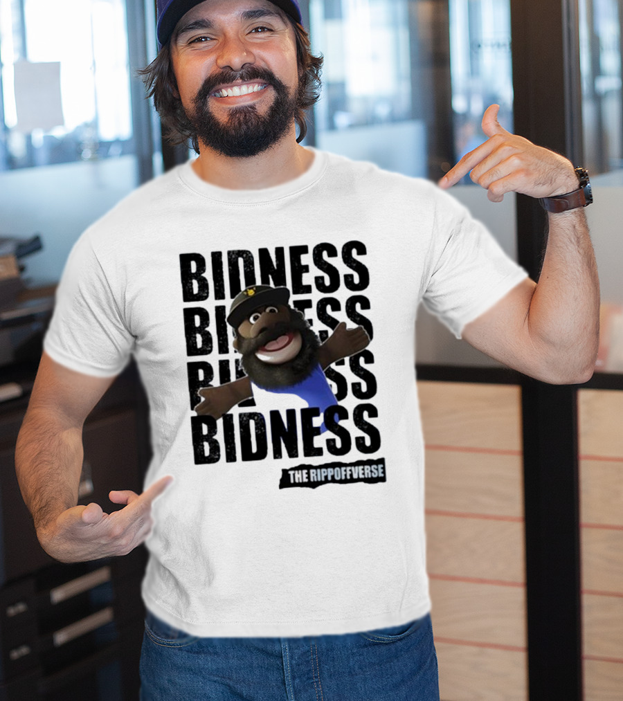 Bidness Rippaverse Character Themed Collectible T-Shirt