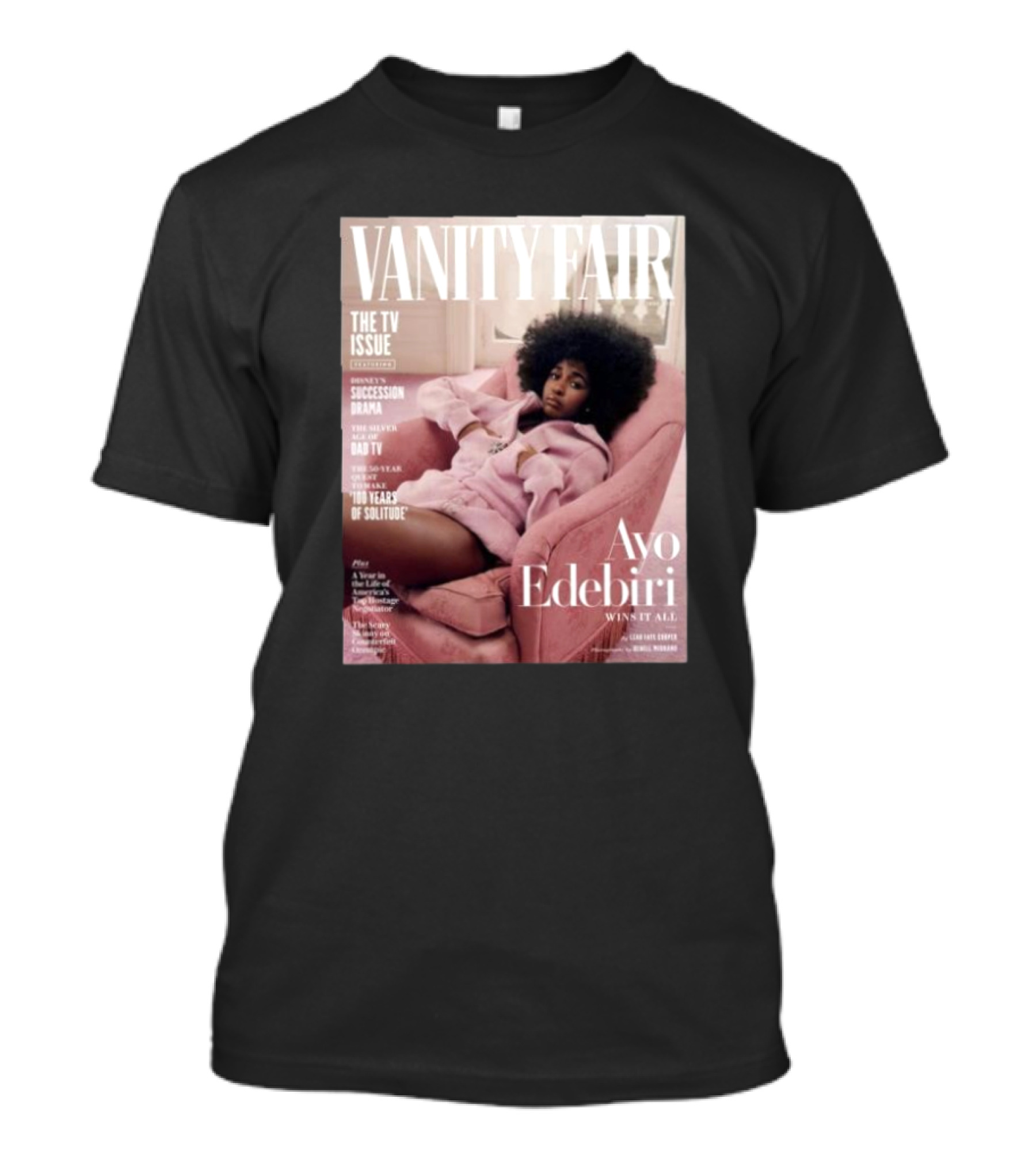 VANITY FAIR The TV Issue Ayo Edebiri Wins It All T-Shirt