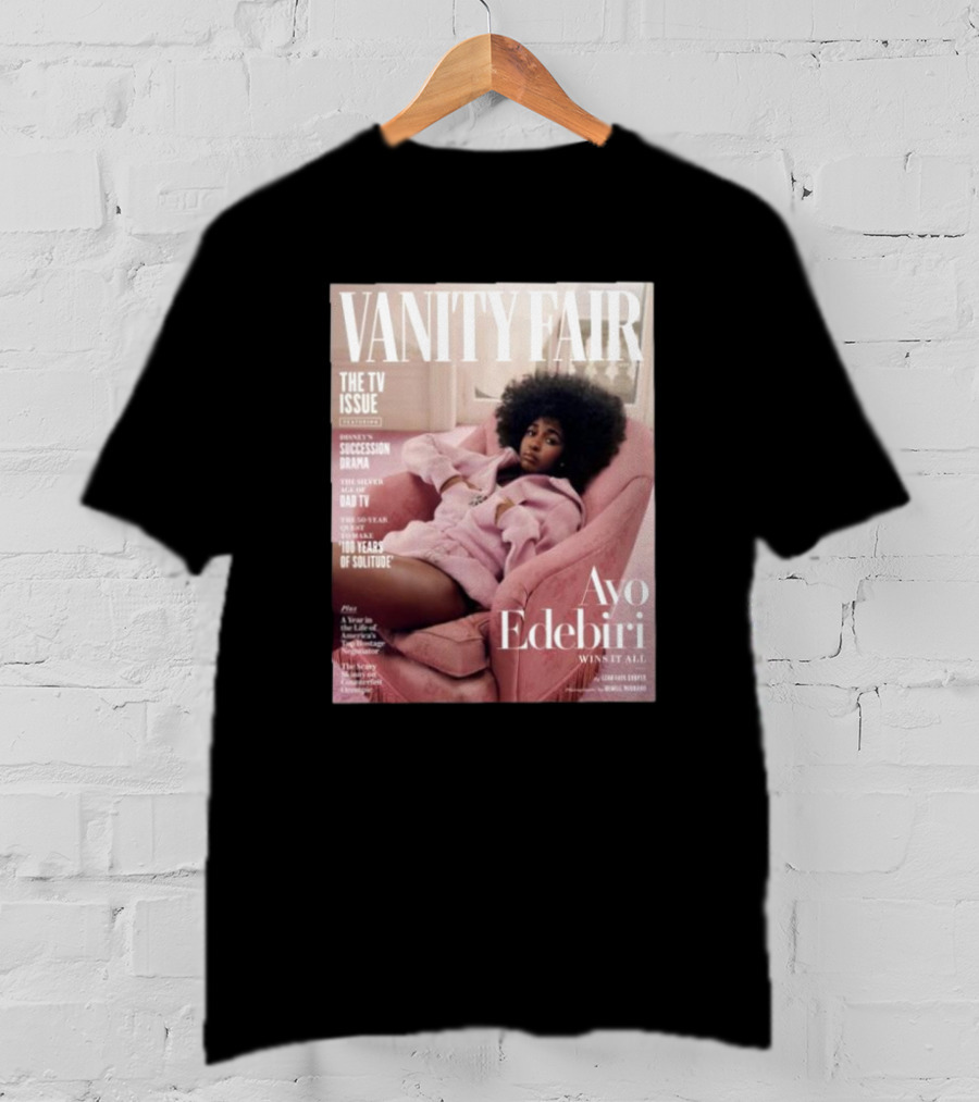 VANITY FAIR The TV Issue Ayo Edebiri Wins It All T-Shirt