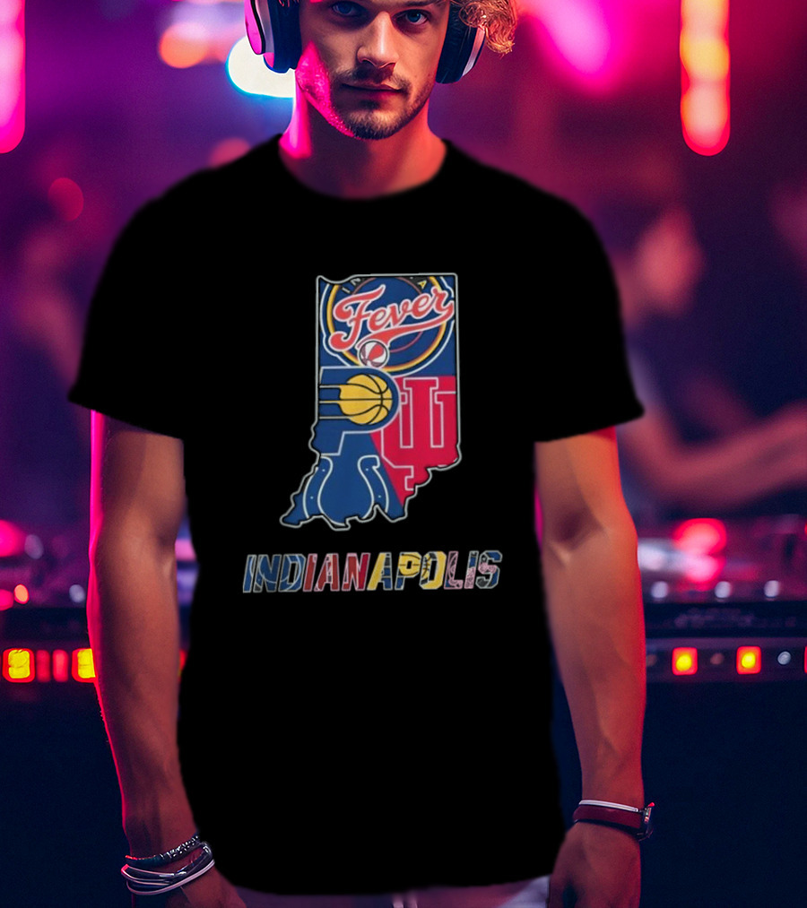 Indiana Fever Pacers Colts Hoosiers Indianapolis T-Shirt