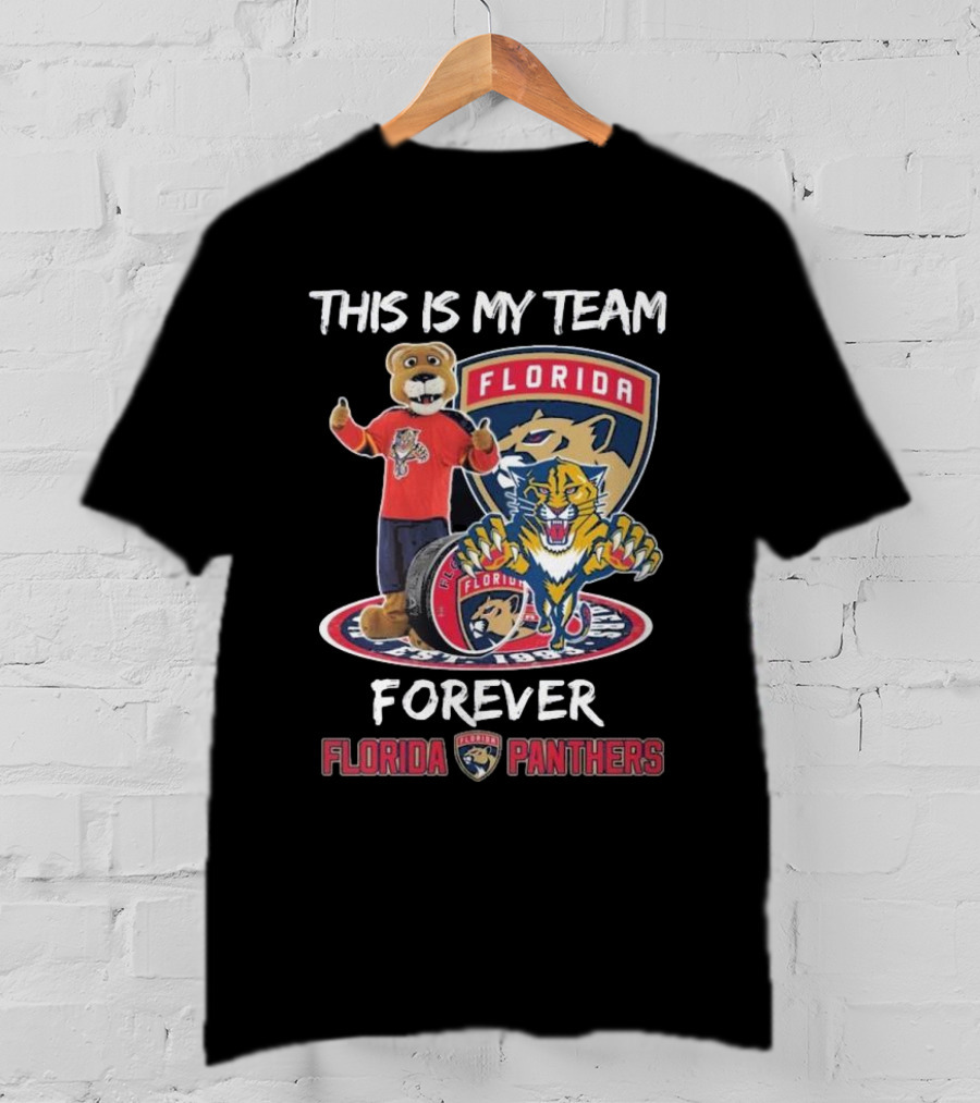 This Is My Team Forever Florida Panthers Mascot T-Shirt
