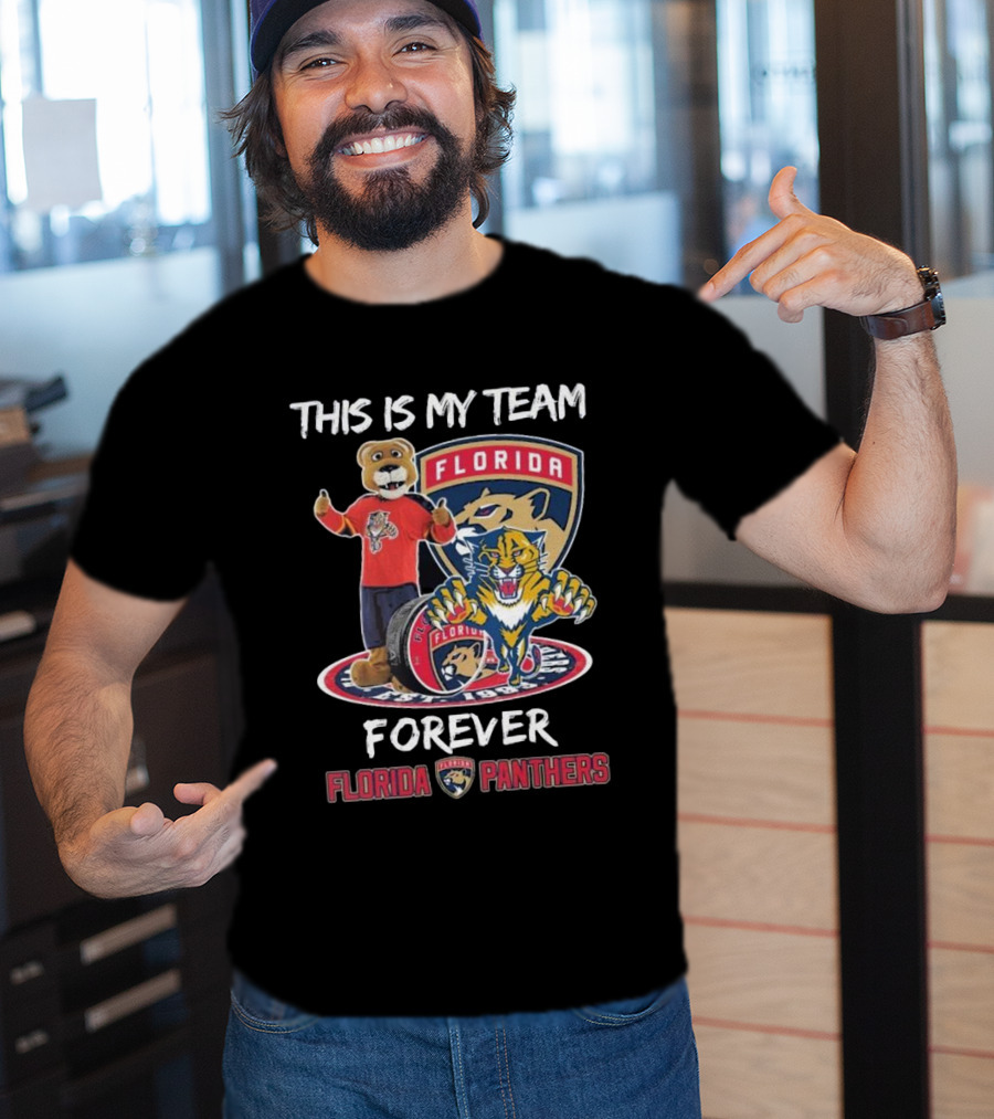 This Is My Team Forever Florida Panthers Mascot T-Shirt