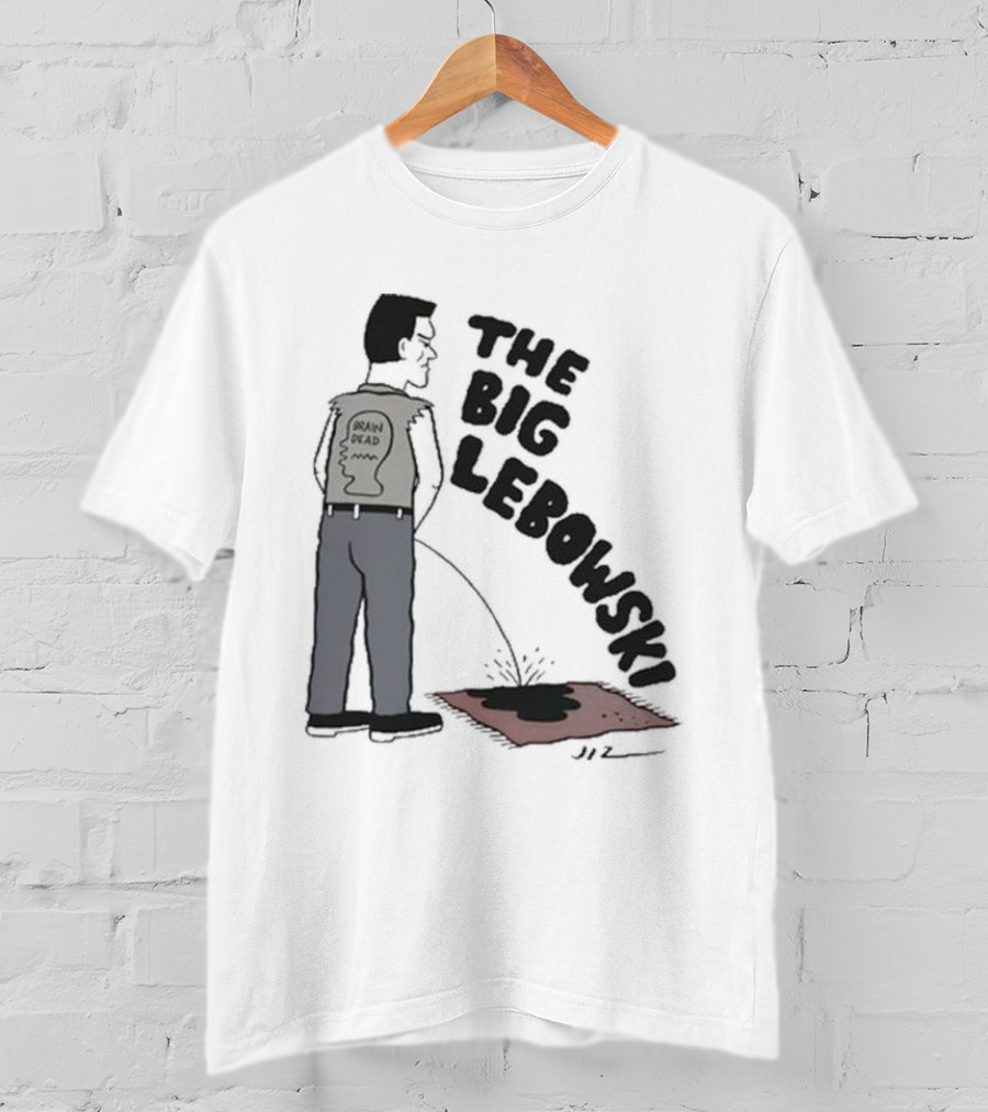 Brain Dead X The Big Lebowski Rug Scene Comic T-Shirt