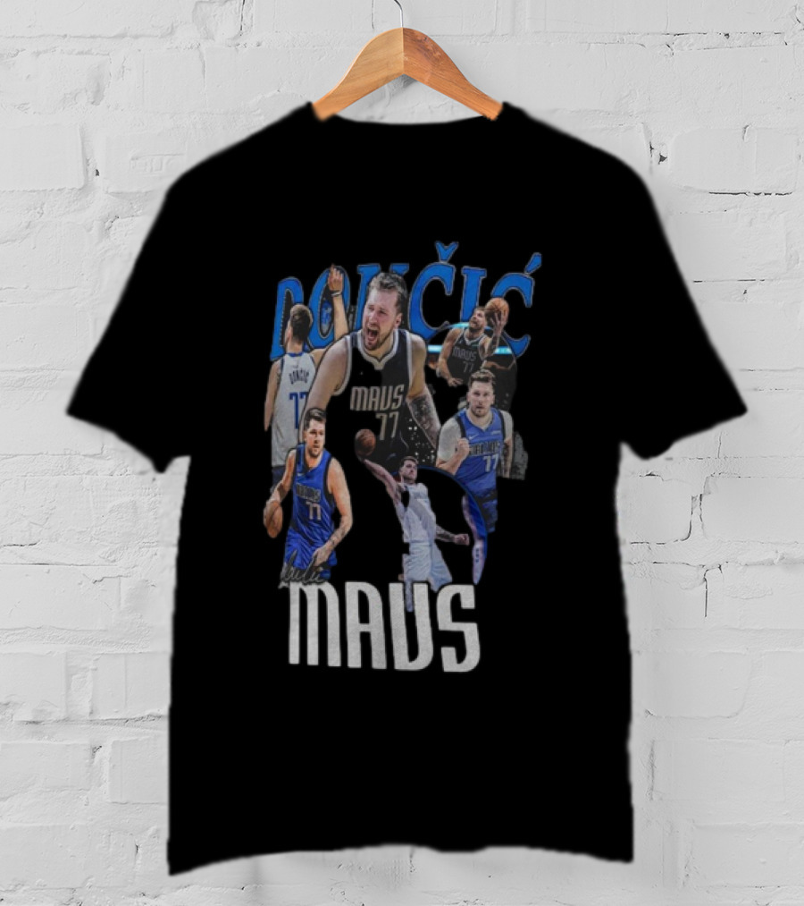 Doncic Mavs Luka Dallas Mavericks Stadium Essentials T-Shirt