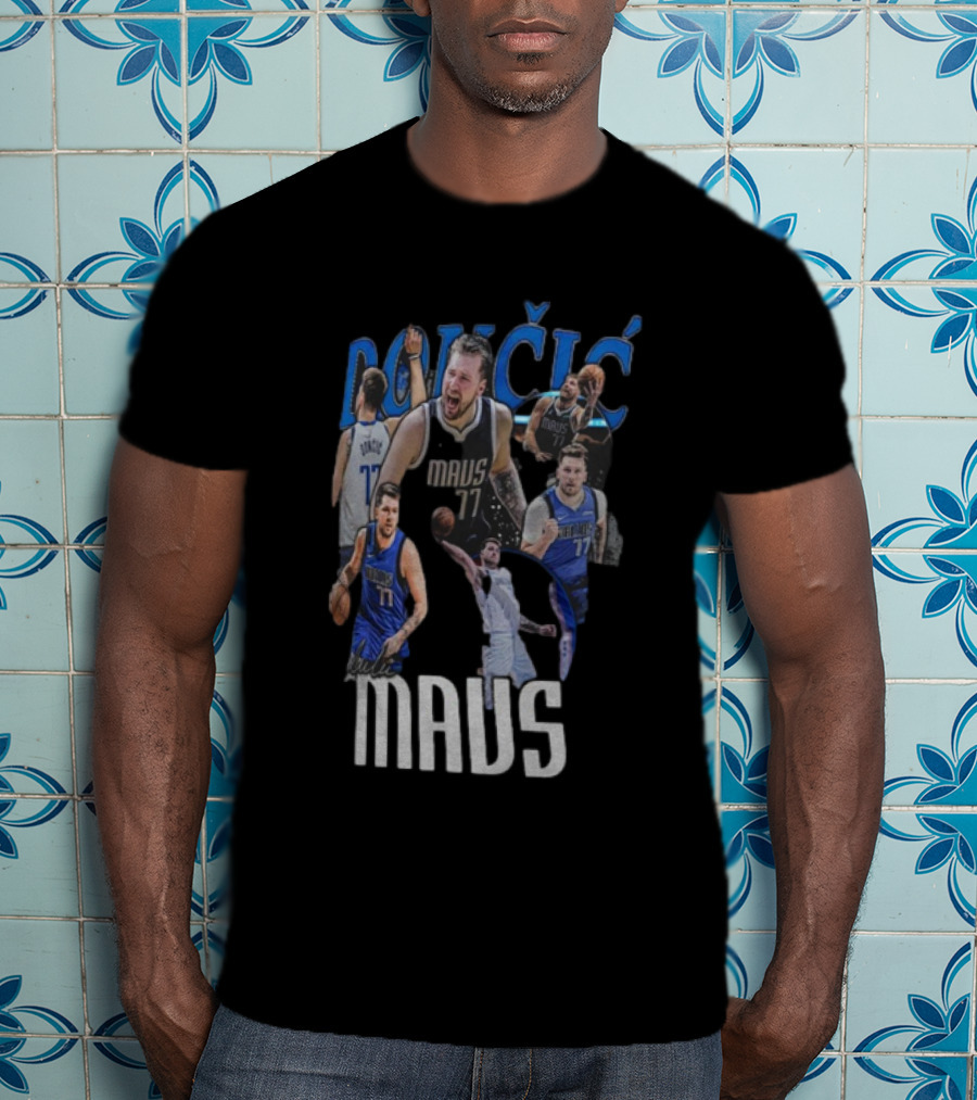 Doncic Mavs Luka Dallas Mavericks Stadium Essentials T-Shirt