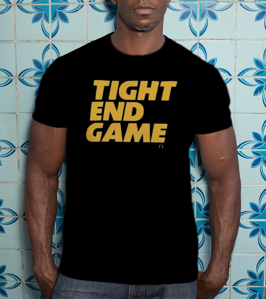 Kansas City Chiefs Tight End Game Yellow T-Shirt