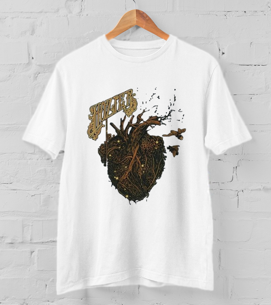 Hozier Heart And Roots Design Noblesville May 28 T-Shirt