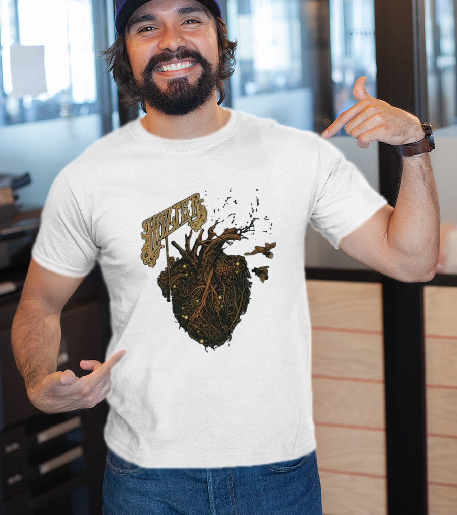 Hozier Heart And Roots Design Noblesville May 28 T-Shirt