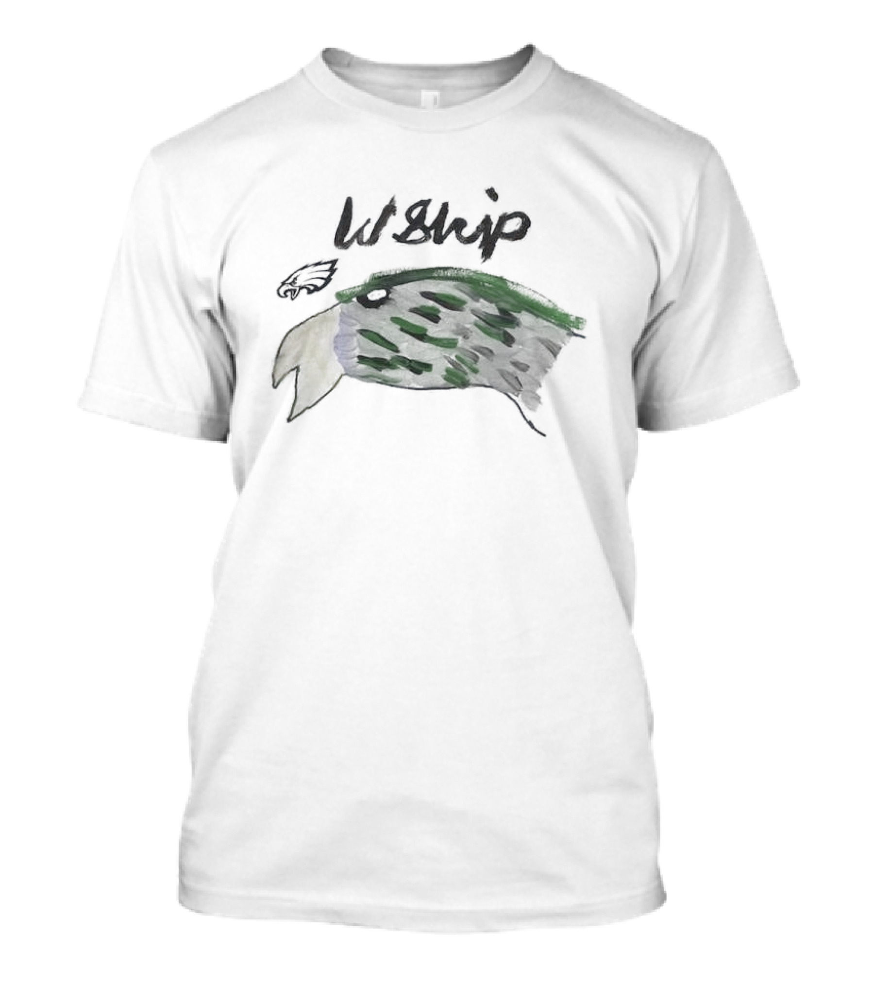 Will Ship Ash Philadelphia Eagles Fan Art Tri-Blend T-Shirt
