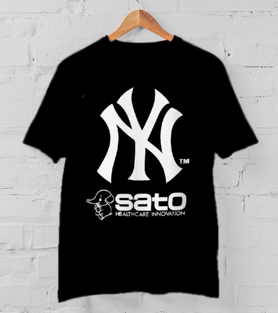 New York Yankees Sato Healthcare Innovation Collaboration T-Shirt