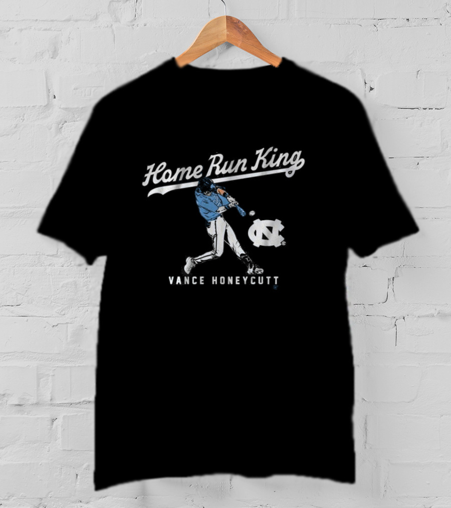 Home Run King Vance Honeycutt UNC T-Shirt