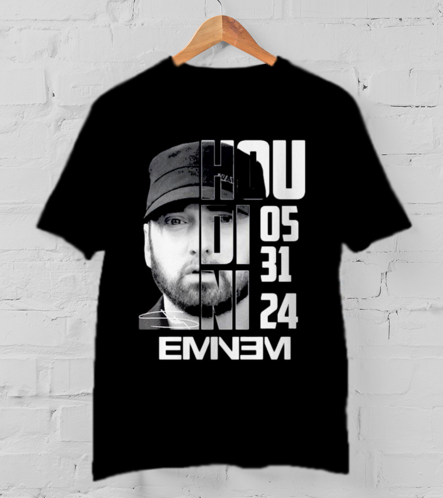 Eminem Houdini 05 31 24 Signature New Album T-Shirt