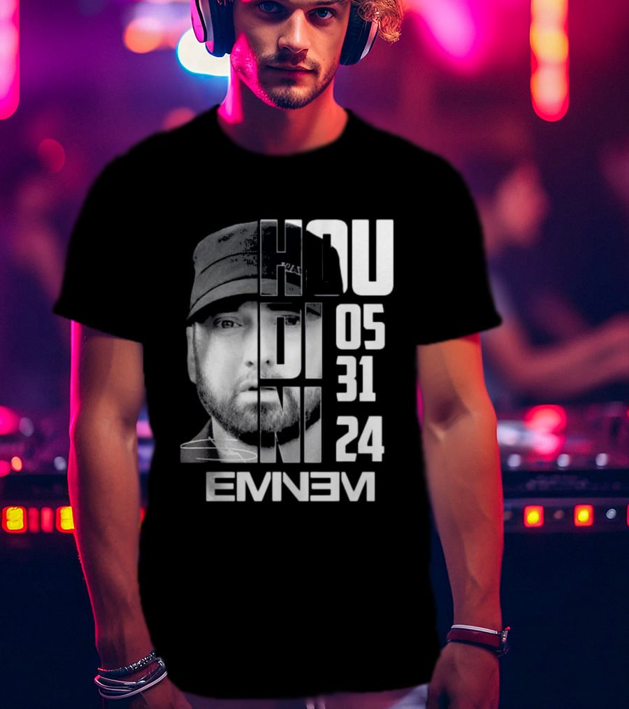 Eminem Houdini 05 31 24 Signature New Album T-Shirt