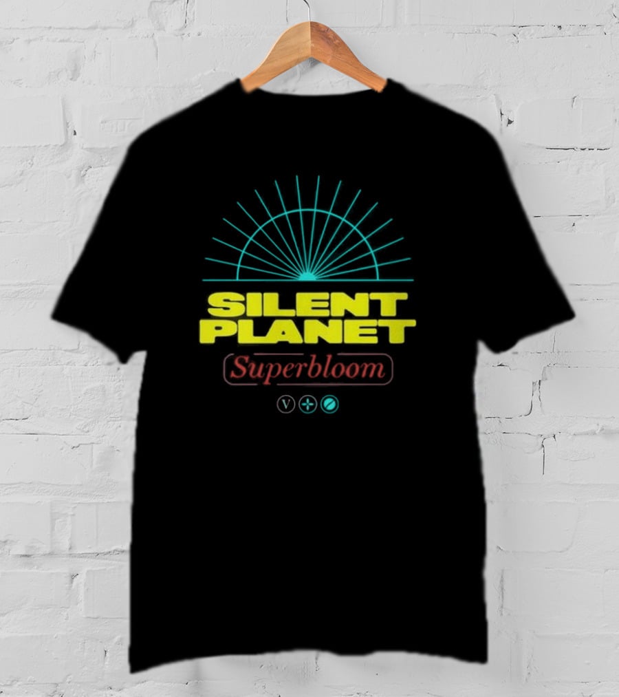 Silent Planet Superbloom Lunar Cycles Custom Windbreaker T-Shirt