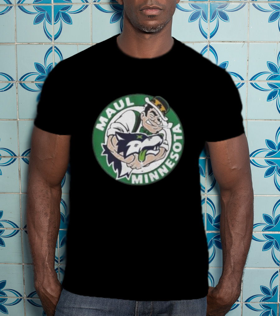 Boston Celtics Maul Minnesota Timberwolves T-Shirt