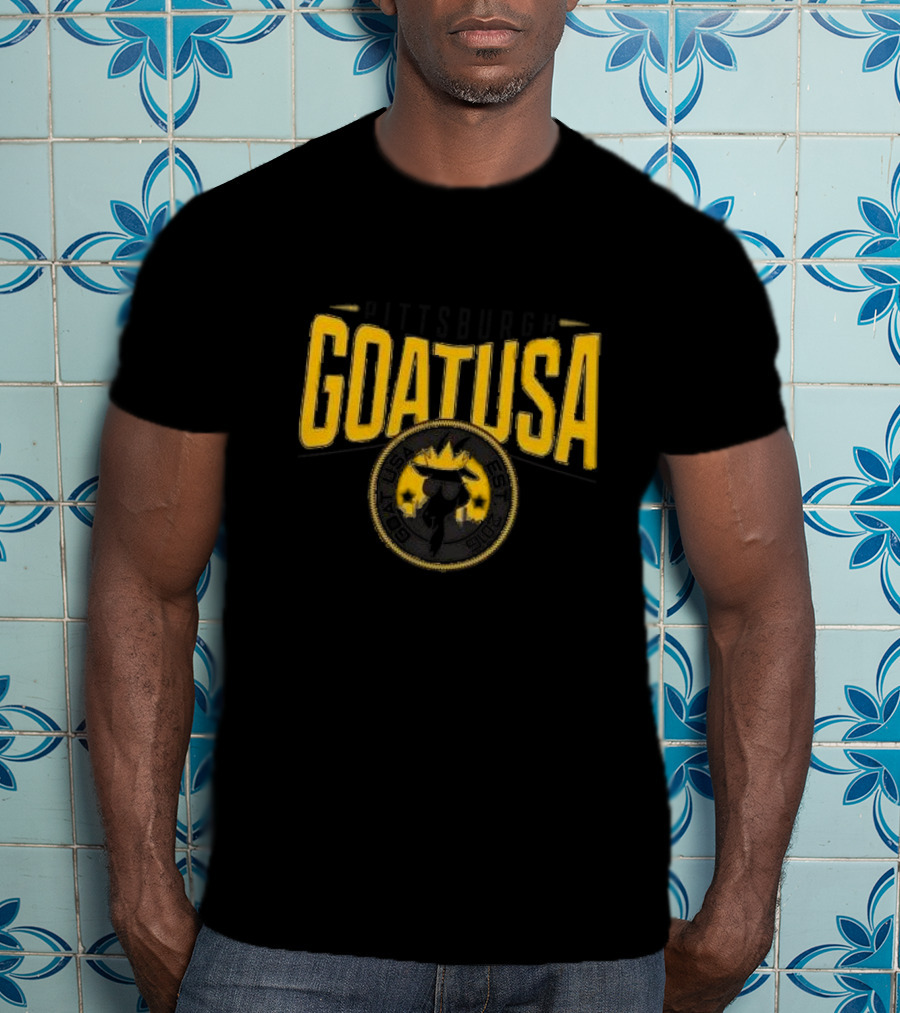 GOAT USA Pittsburgh Patch Youth T-Shirt