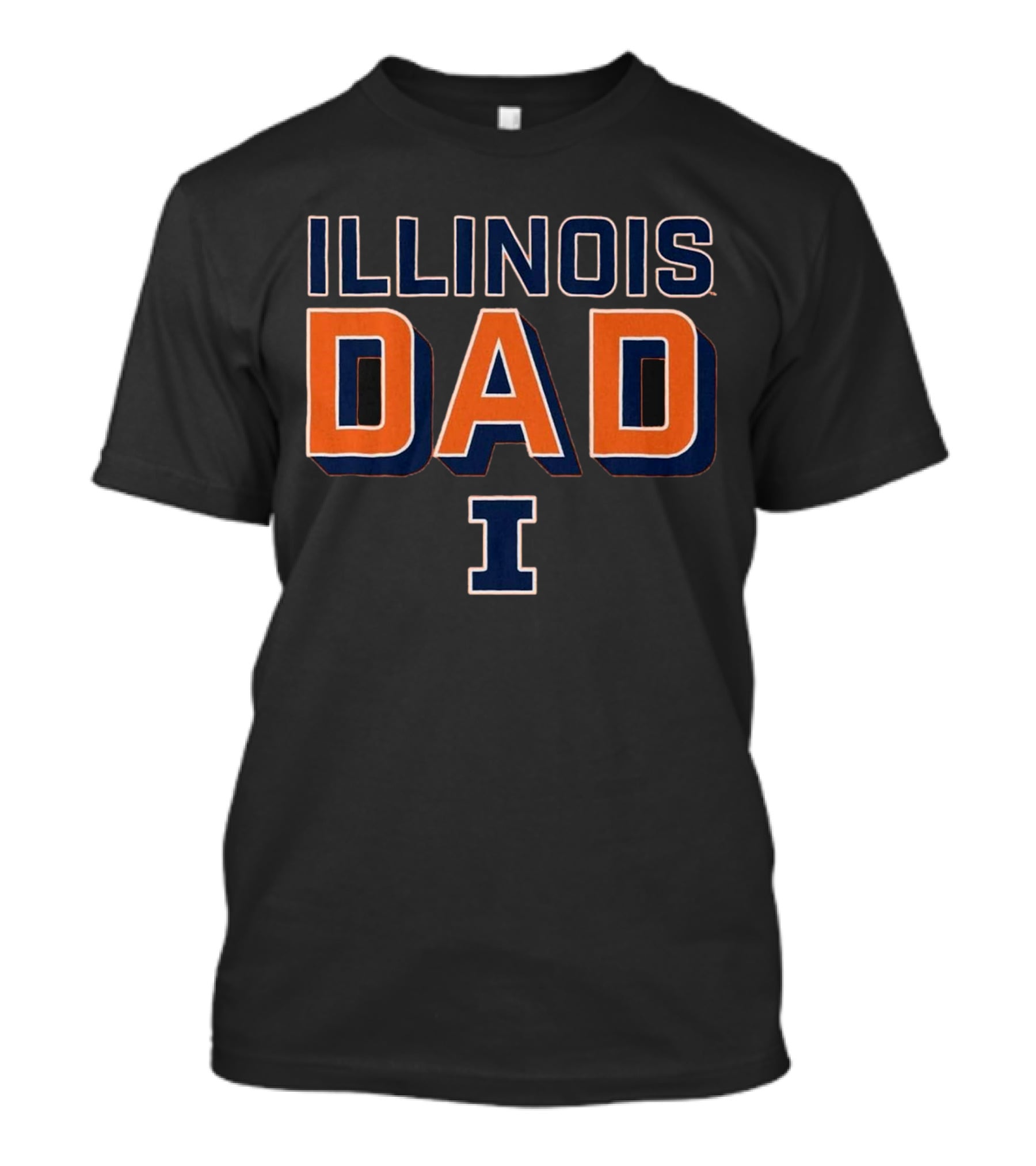 Illinois Dad Fighting Illini T-Shirt