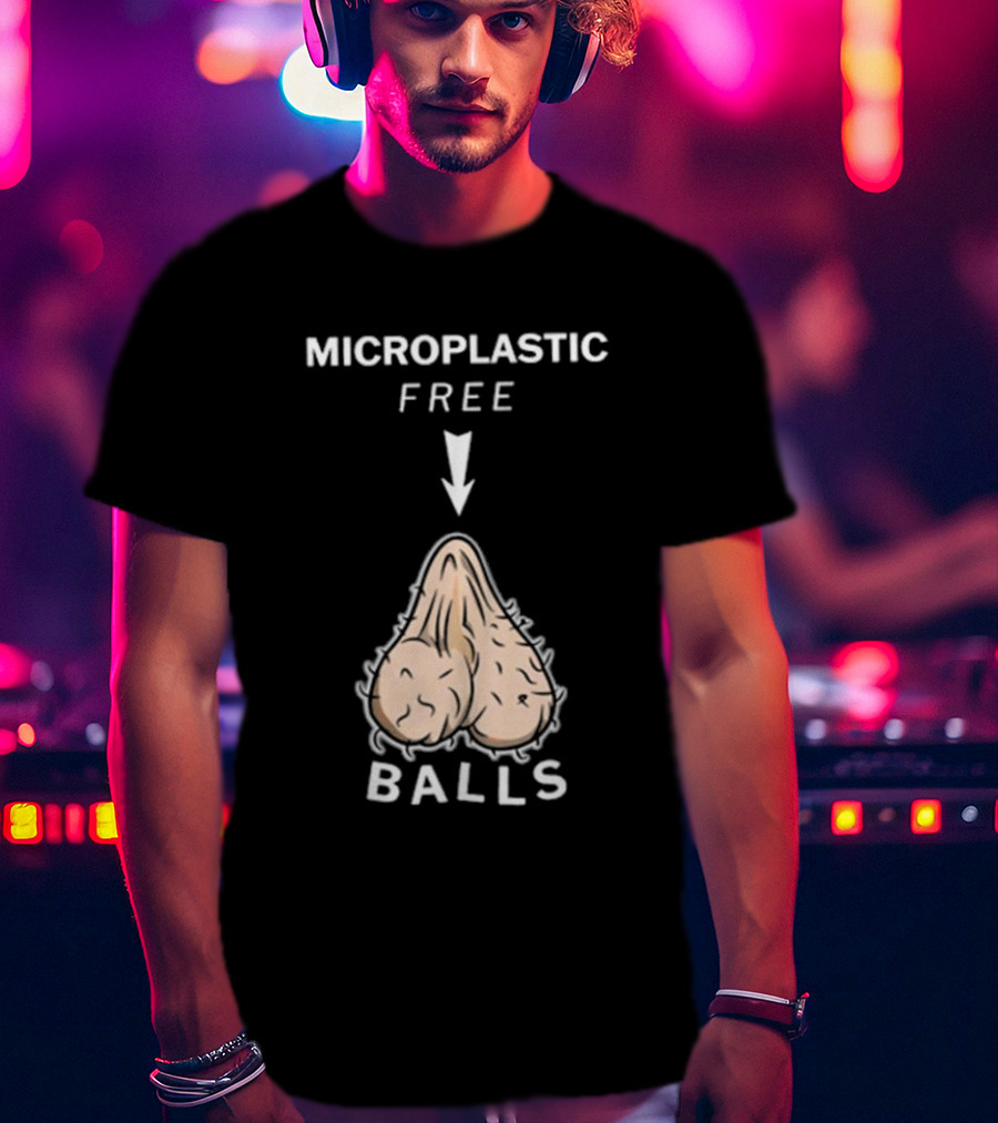 Luke Rudkowski Microplastic Free Balls T-Shirt