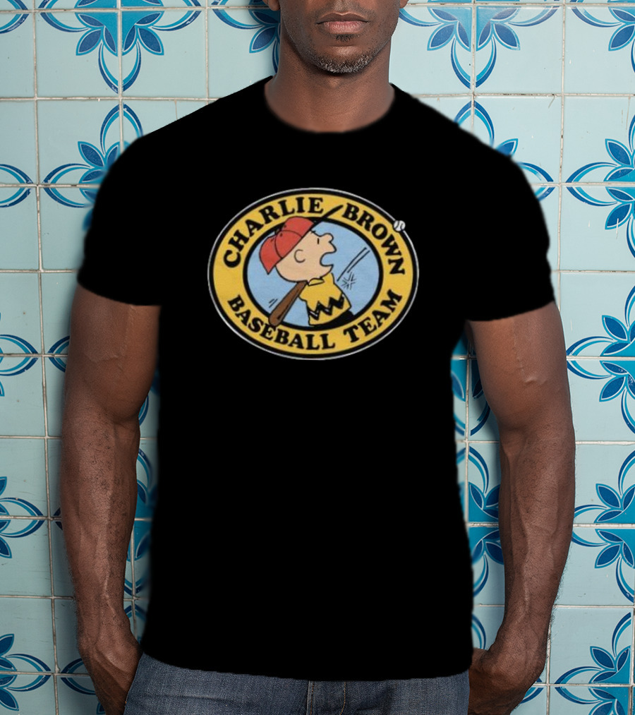Charlie Brown Baseball Team Peanuts T-Shirt