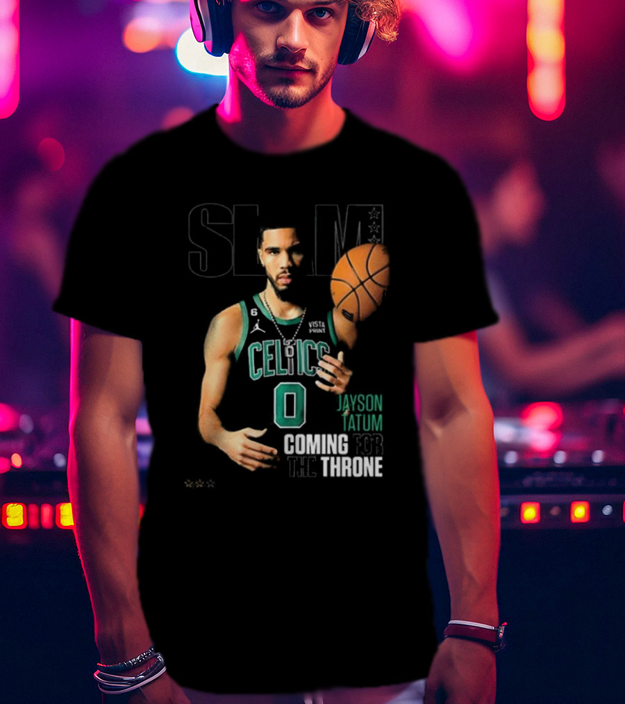 Slam Jayson Tatum Celtics Coming For The Throne T-Shirt