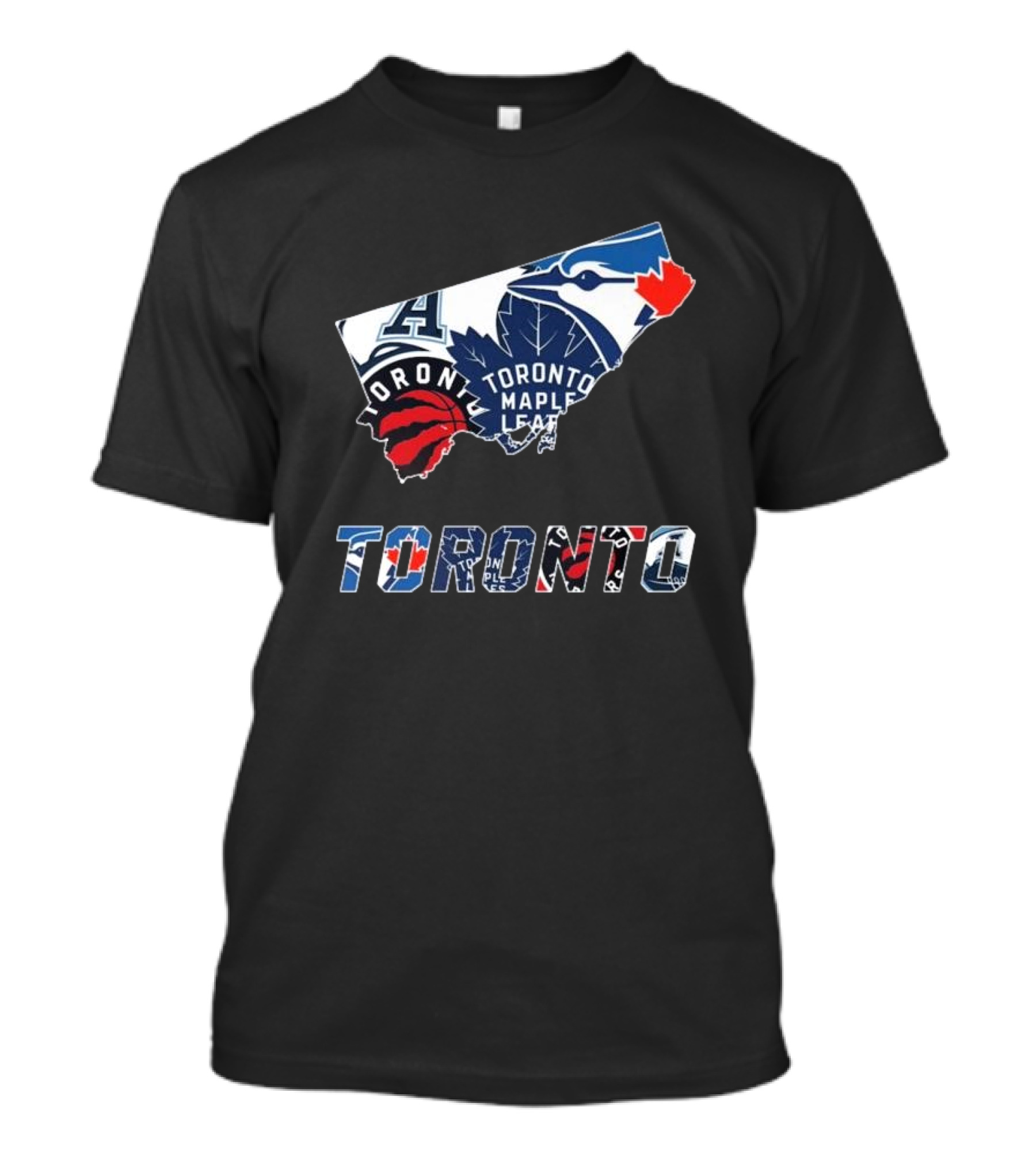Toronto Blue Jays Raptors Maple Leafs Sports Teams T-Shirt
