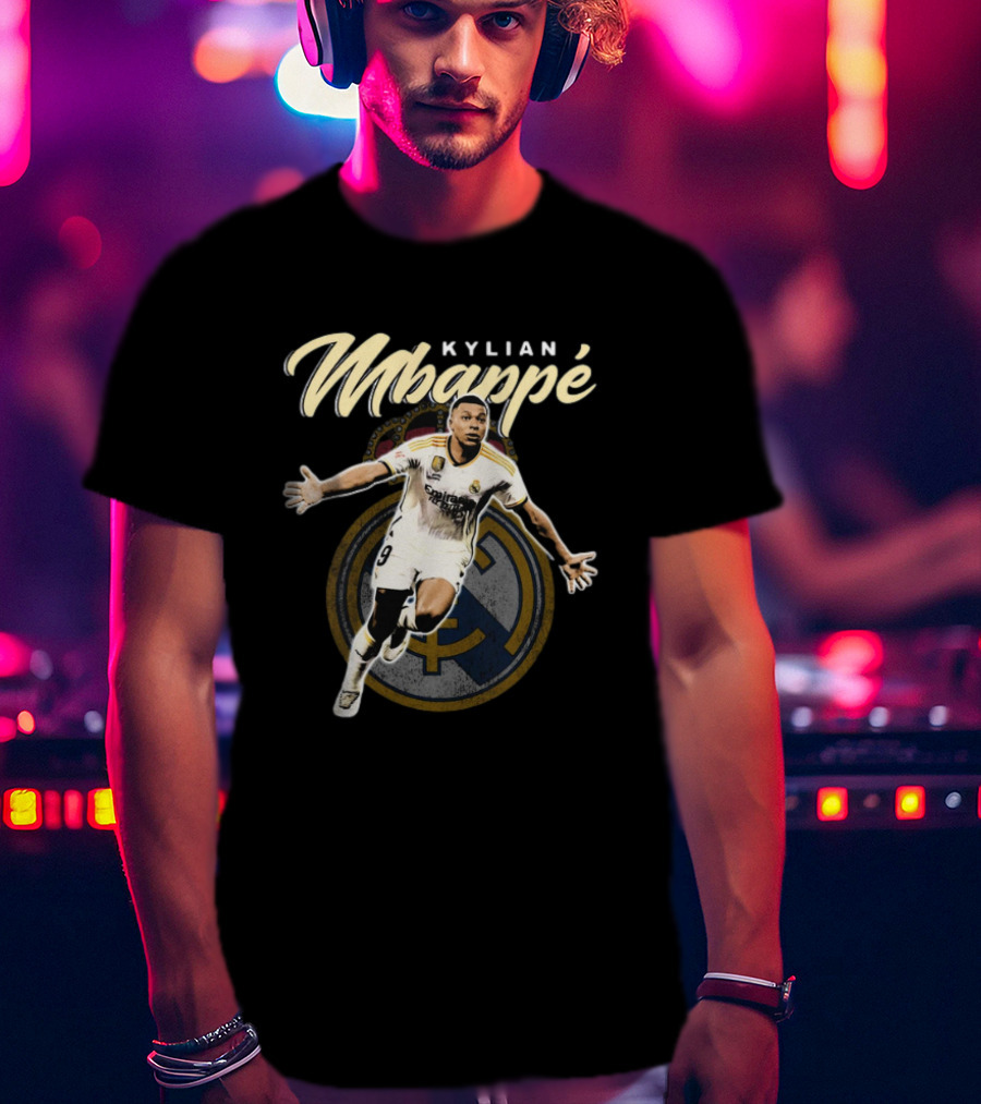 Kylian Mbappe Real Madrid T-Shirt