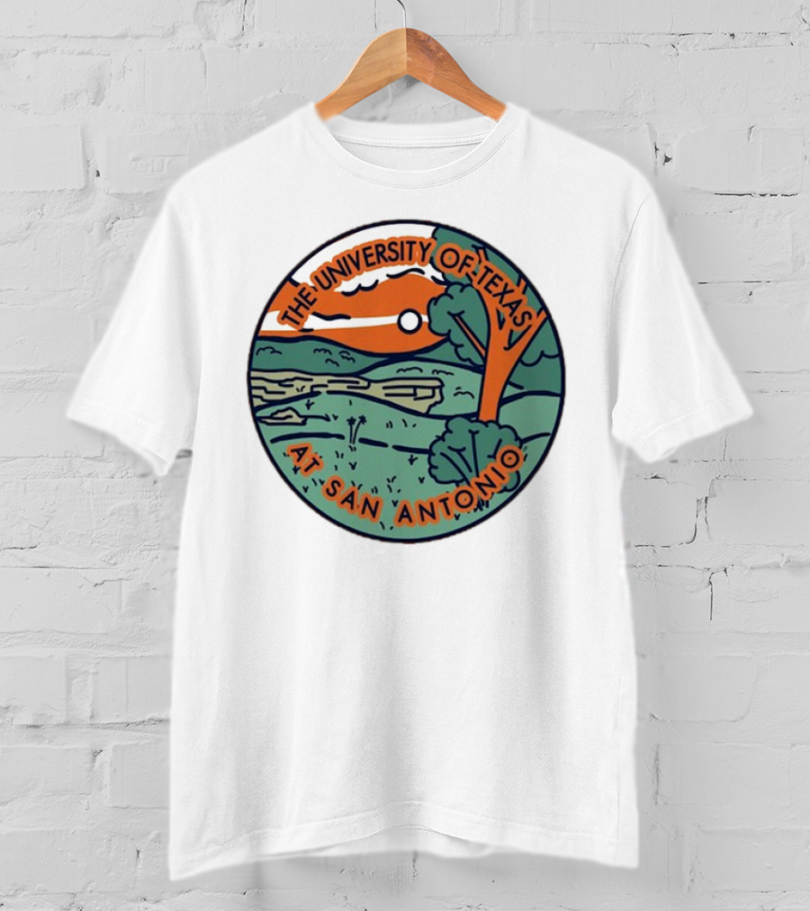 Orange UTSA Roadrunners Scenic The University Of Texas At San Antonio Comfort Colors T-Shirt